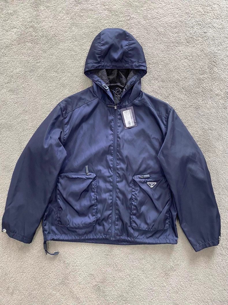 Prada Prada Triangle Logo Pocket Jacket - dmc Size US L / EU 52-54 / 3 - 2 Thumbnail