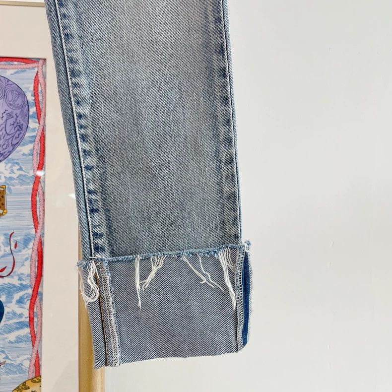 Saint Laurent Light Blue Denim Jeans - dmc