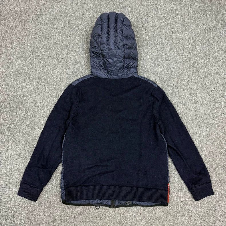 Prada Prada Logo Knit Panel Down Jacket - dmc Size US L / EU 52-54 / 3 - 2 Thumbnail
