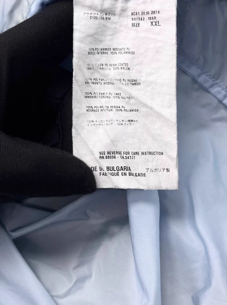 Prada Prada Blue Nylon Hooded Jacket - dmc Size US XXL / EU 58 / 5 - 4 Thumbnail