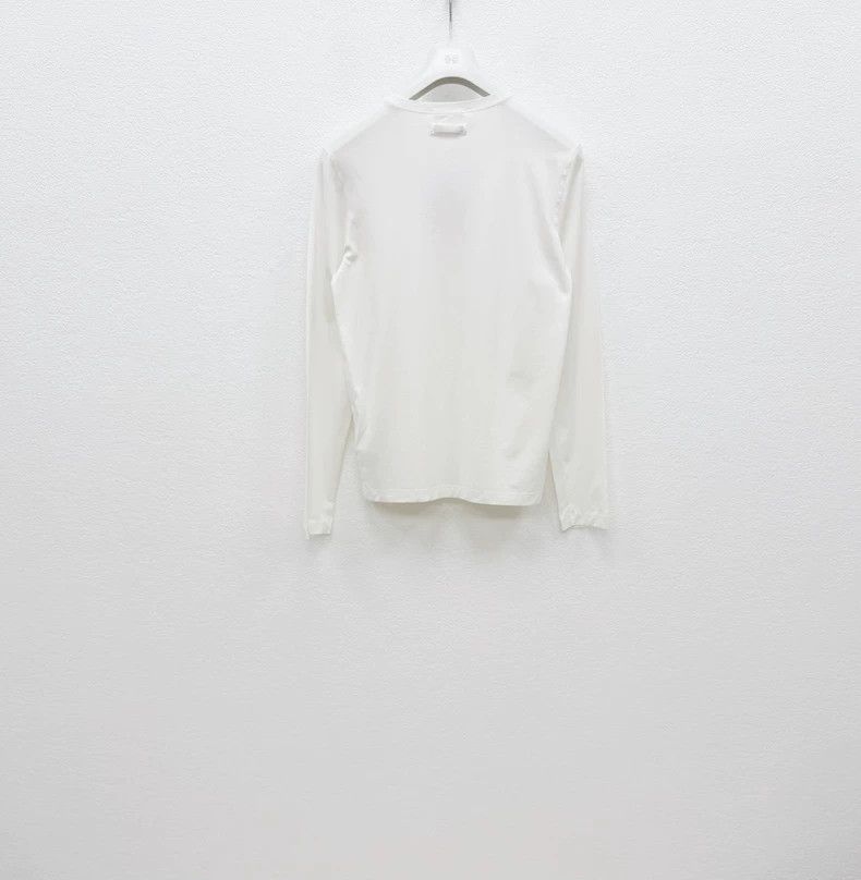 Prada PRADA Stretch Long Sleeve T-shirt - dmc Size US M / EU 48-50 / 2 - 2 Thumbnail
