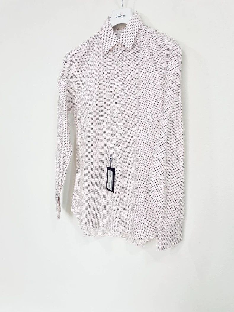 Prada Prada Cotton Long Sleeve Shirt - dmc Size US M / EU 48-50 / 2 - 2 Thumbnail