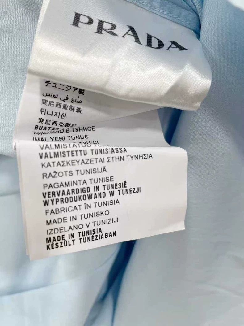 Prada PRADA Stretch Long Sleeve Shirt - dmc Size US S / EU 44-46 / 1 - 6 Thumbnail