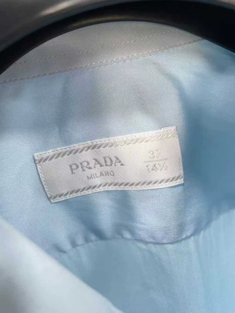Prada PRADA Stretch Long Sleeve Shirt - dmc Size US S / EU 44-46 / 1 - 4 Thumbnail