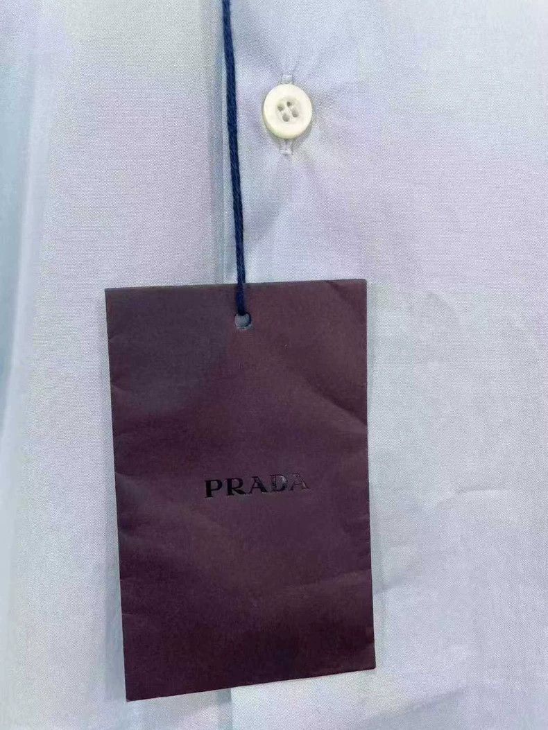 Prada PRADA Stretch Long Sleeve Shirt - dmc Size US S / EU 44-46 / 1 - 2 Thumbnail