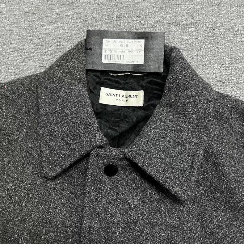 Saint Laurent Paris Saint Laurent SLP Zebra Stripe Varsity Jacket - dmc Size US M / EU 48-50 / 2 - 4 Thumbnail