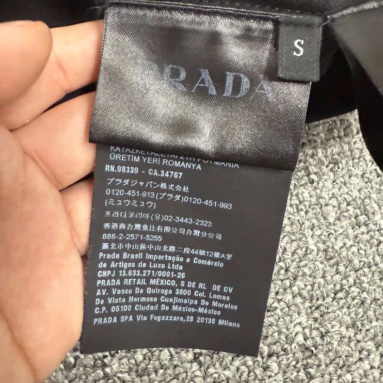 Prada Prada Black Nylon Triangle Logo Polo - dmc Size US S / EU 44-46 / 1 - 4 Thumbnail