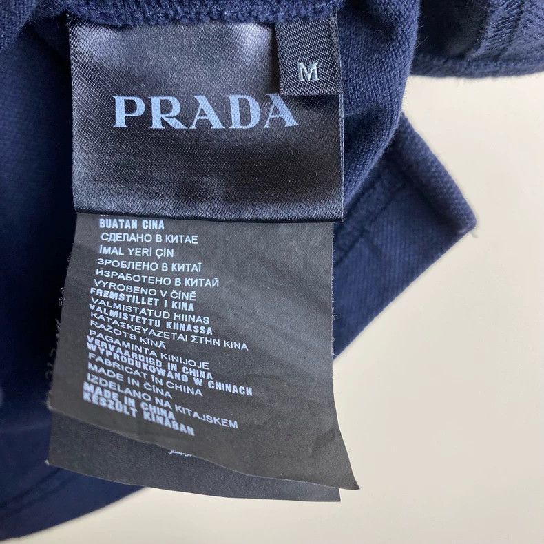 Prada Prada Leopard Embroidery Polo Shirt - dmc Size US M / EU 48-50 / 2 - 4 Thumbnail
