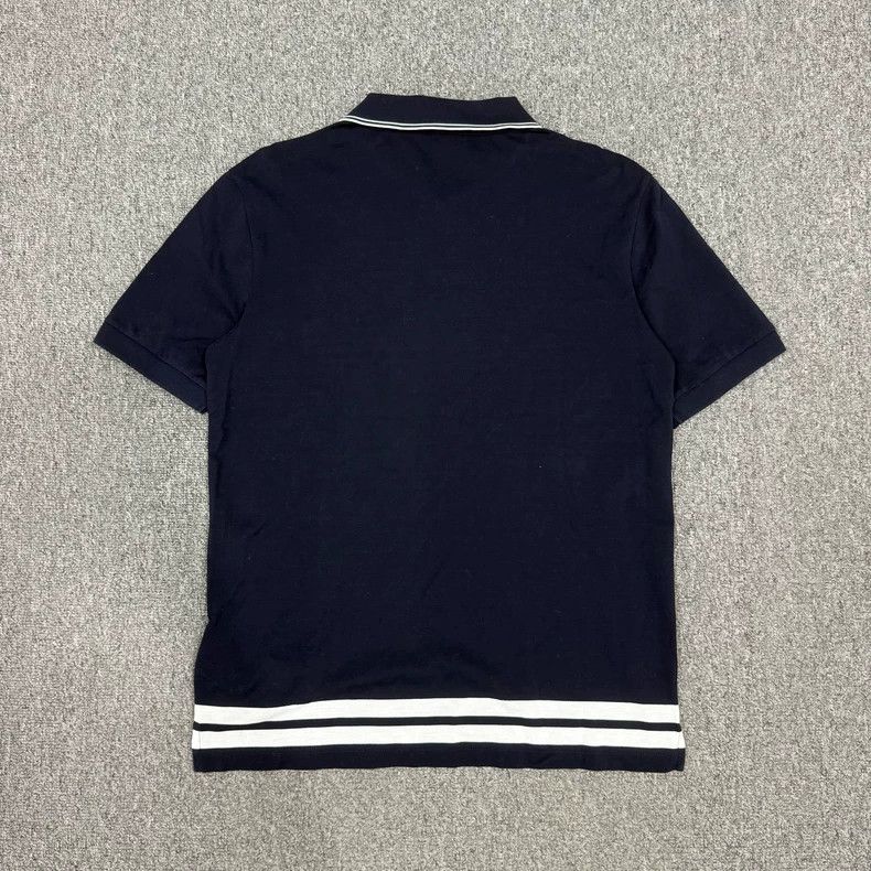 Prada Prada Blue Logo Short Sleeve Polo - dmc Size US L / EU 52-54 / 3 - 2 Thumbnail