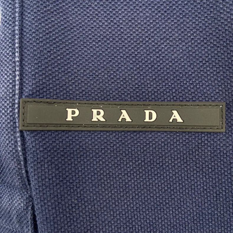 Prada Prada Navy Blue Polo Short Sleeve - dmc Size US S / EU 44-46 / 1 - 5 Thumbnail