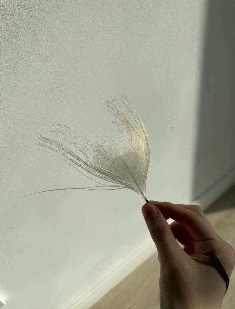 Ann Demeulemeester Ann Demeulemeester Feather Silver Necklace - dmc Size ONE SIZE - 2 Thumbnail
