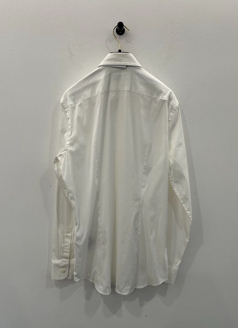 Prada Prada Men's White Classic Shirt - dmc Size US S / EU 44-46 / 1 - 2 Thumbnail