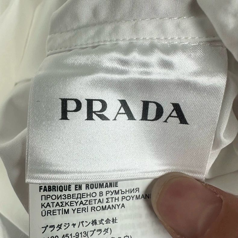Prada Prada Classic Logo Men's Shirt - dmc Size US M / EU 48-50 / 2 - 5 Thumbnail