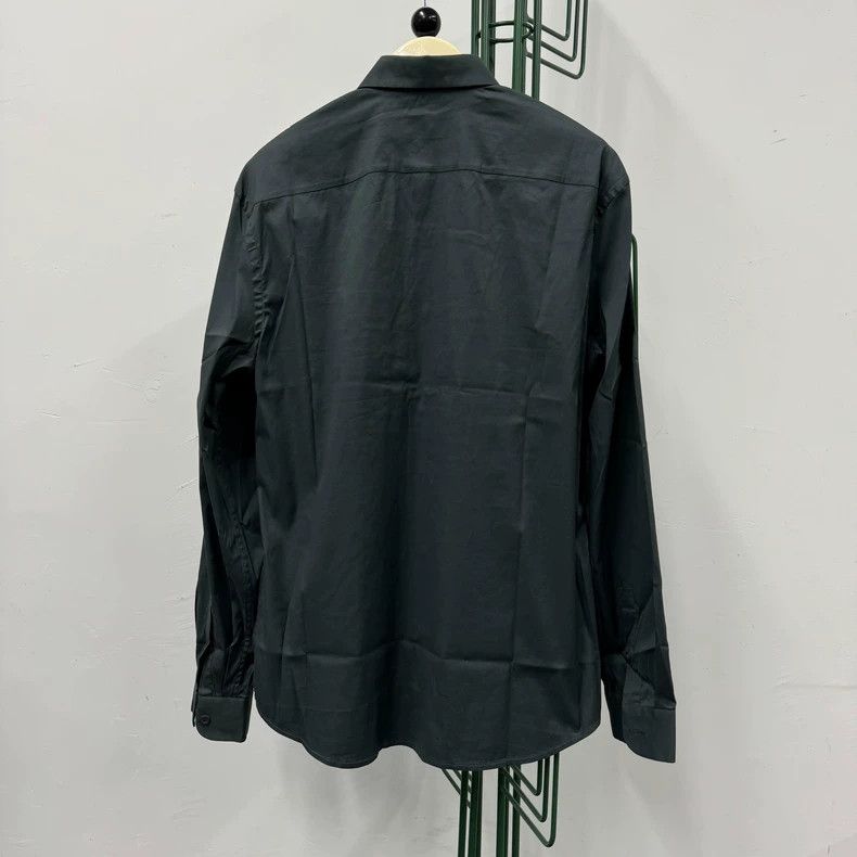 Prada Prada Solid Chest Pocket Long Sleeve Shirt - dmc Size US M / EU 48-50 / 2 - 2 Thumbnail