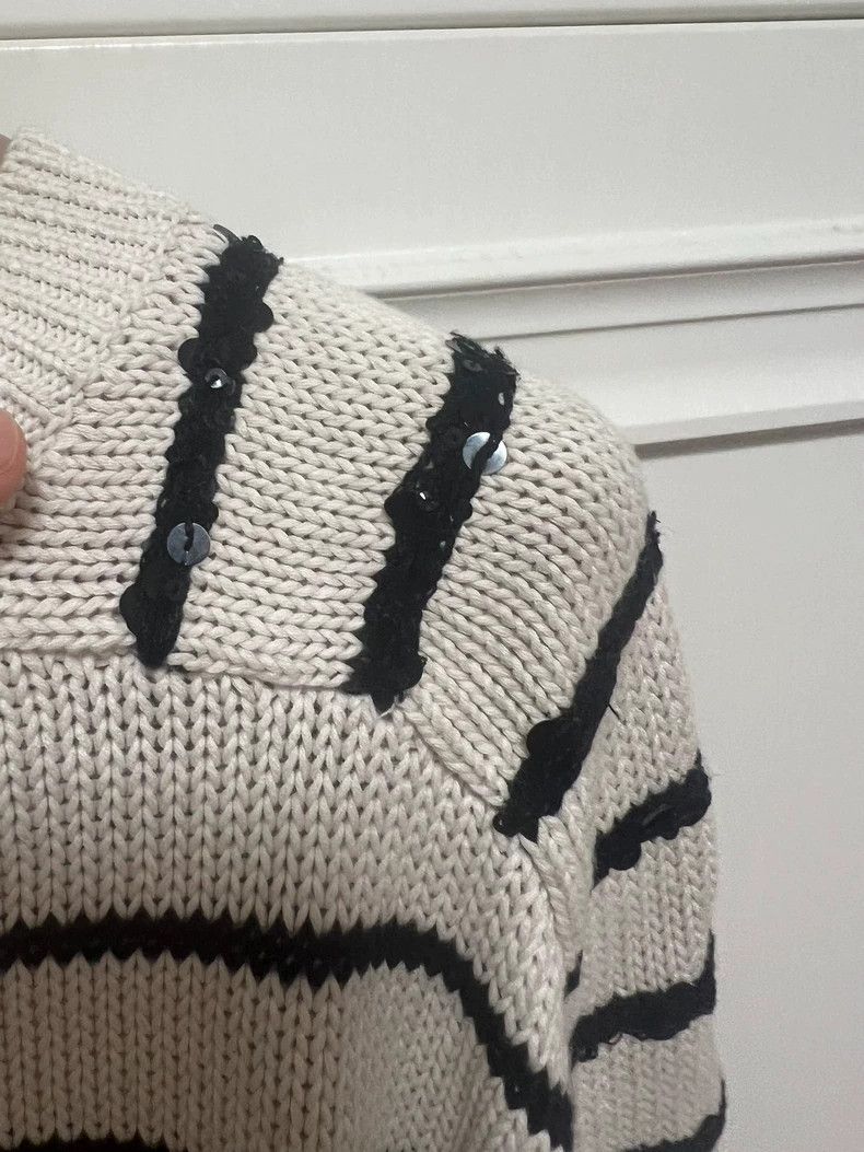 Brunello Cucinelli Brunello Cucinelli Striped Sweater M - dmc Size US M / EU 48-50 / 2 - 4 Thumbnail