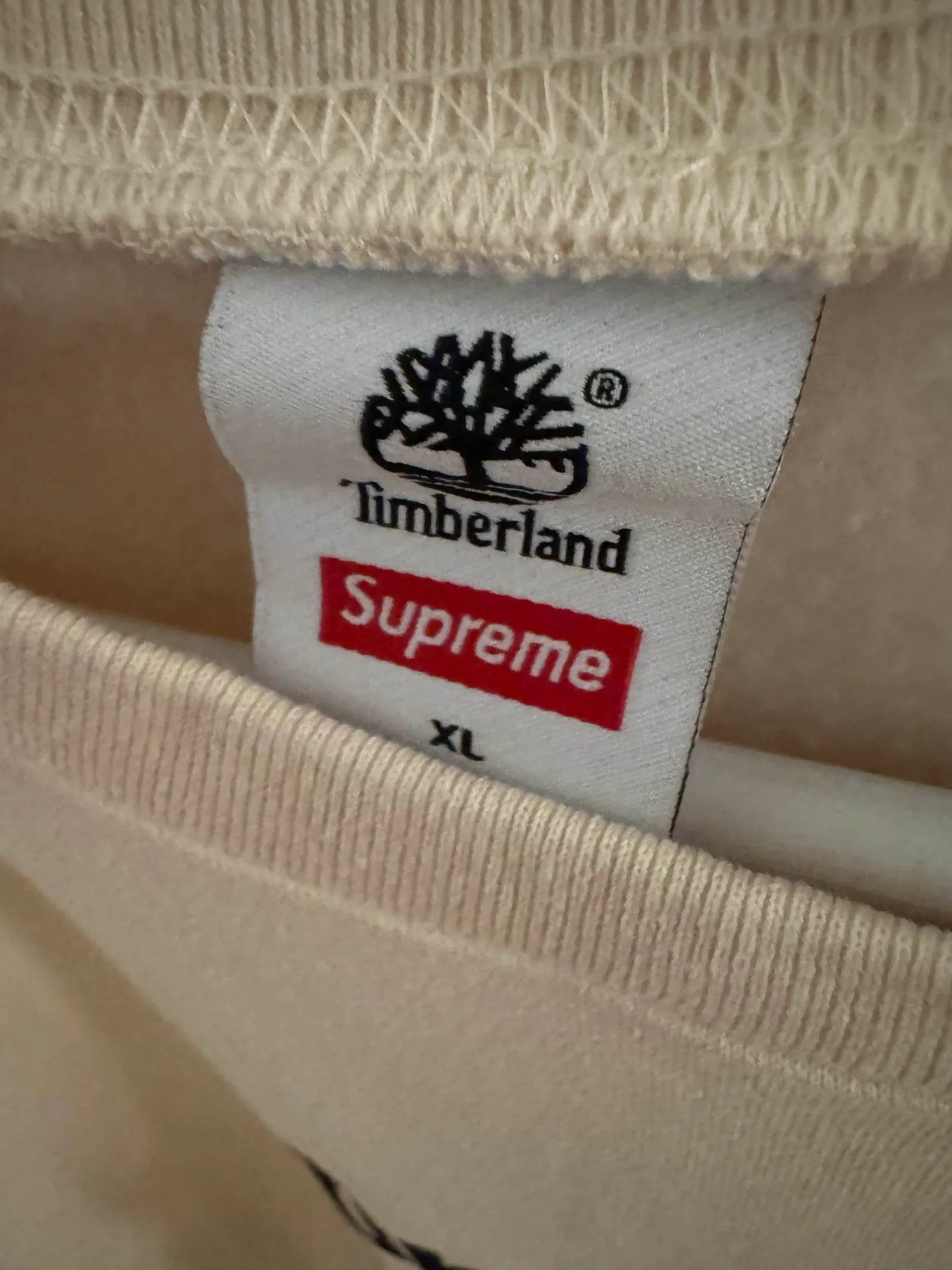 Timberland Timberland x Supreme Sweatshirt Size US XL / EU 56 / 4 - 2 Thumbnail