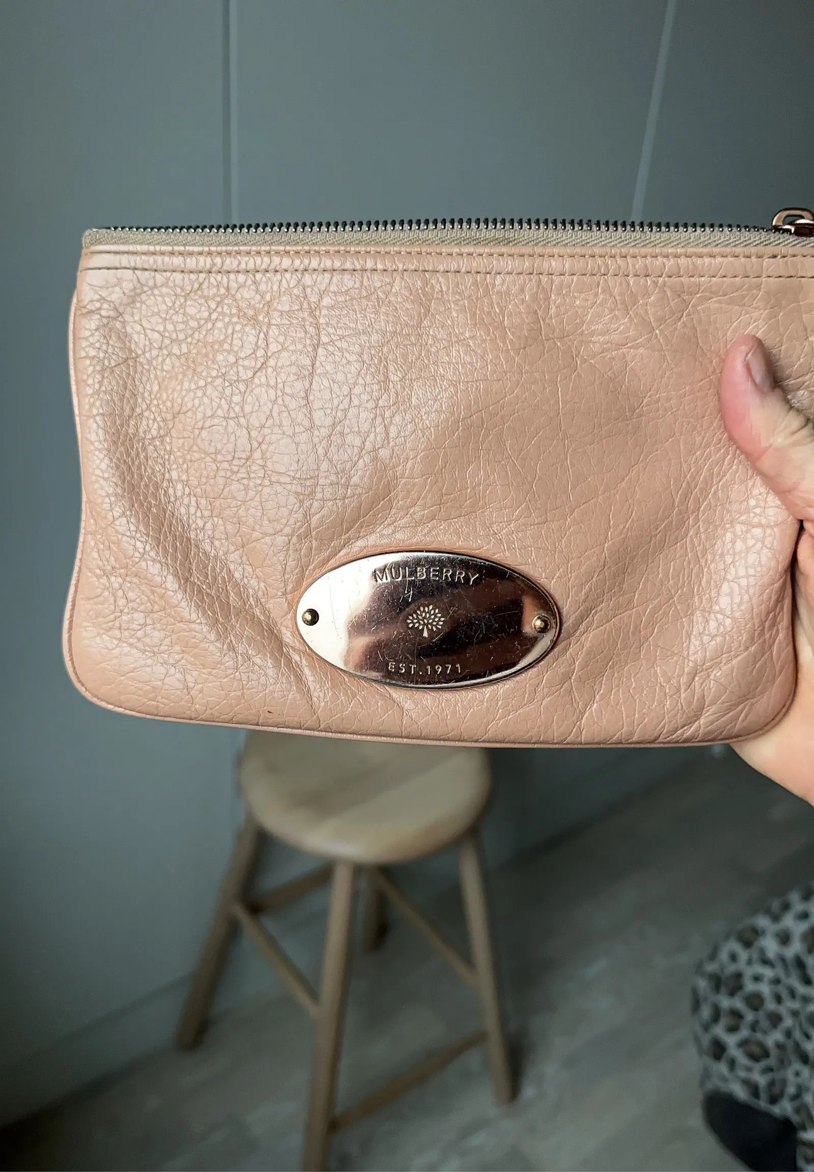 Mulberry Mulberry Mulberry zip pouch Clutch. bag Size ONE SIZE - 8 Thumbnail