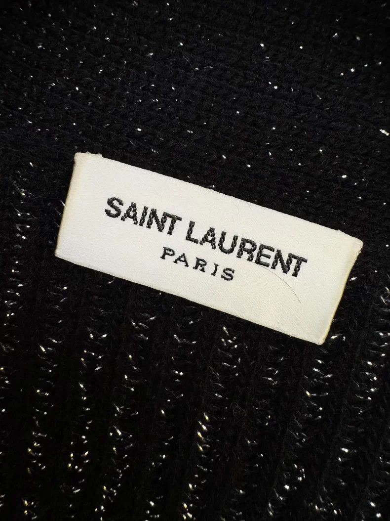 Saint Laurent Paris Saint Laurent Starry Knit Cardigan - dmc Size US XXL / EU 58 / 5 - 3 Thumbnail