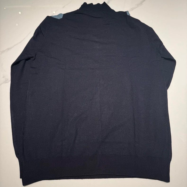 Prada Prada Argyle Wool Sweater Size 50 - dmc Size US L / EU 52-54 / 3 - 2 Thumbnail