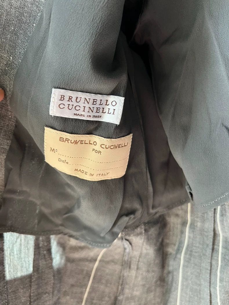 Brunello Cucinelli Brunello Cucinelli Beaded Brooch Blazer - dmc Size US S / EU 44-46 / 1 - 3 Thumbnail
