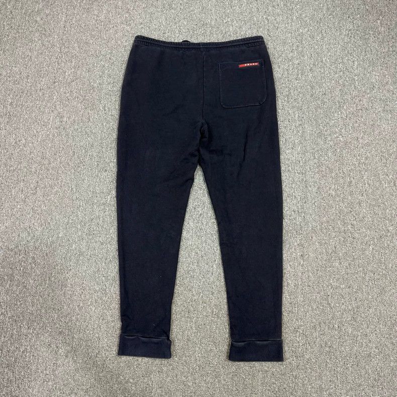 Prada Prada Blue Logo Back Casual Pants XL - dmc Size US 31 - 2 Thumbnail