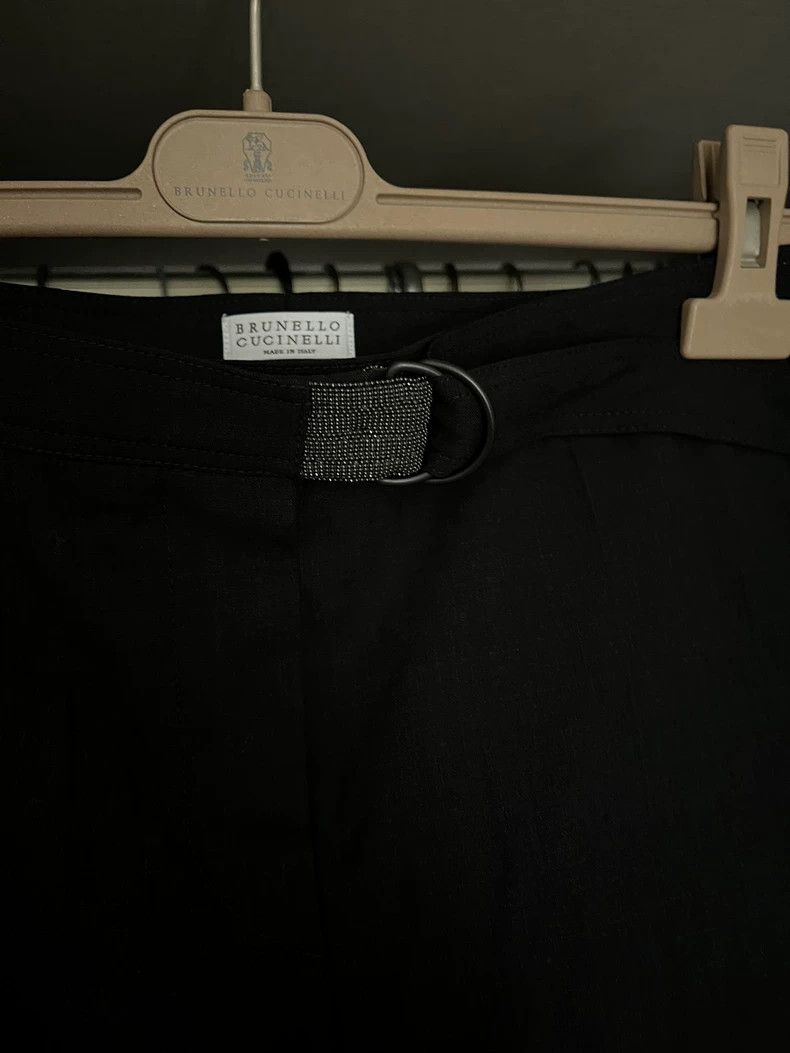 Brunello Cucinelli Brunello Cucinelli Beaded Casual Pants - dmc Size US 38 / EU 54 - 2 Thumbnail