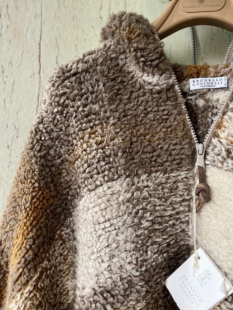 Brunello Cucinelli Brunello Cucinelli Cashmere Hooded Cape - dmc Size US M / EU 48-50 / 2 - 2 Thumbnail