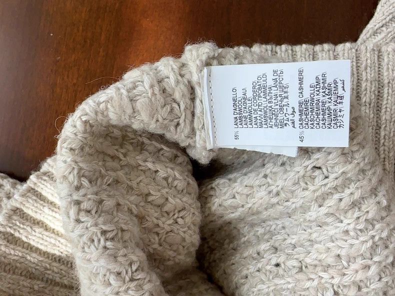 Brunello Cucinelli Brunello Cucinelli Short Cashmere Sweater - dmc Size US L / EU 52-54 / 3 - 5 Thumbnail