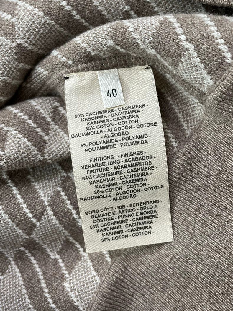Hermes Hermes Double-Sided Cashmere Sweater - dmc Size US L / EU 52-54 / 3 - 4 Thumbnail
