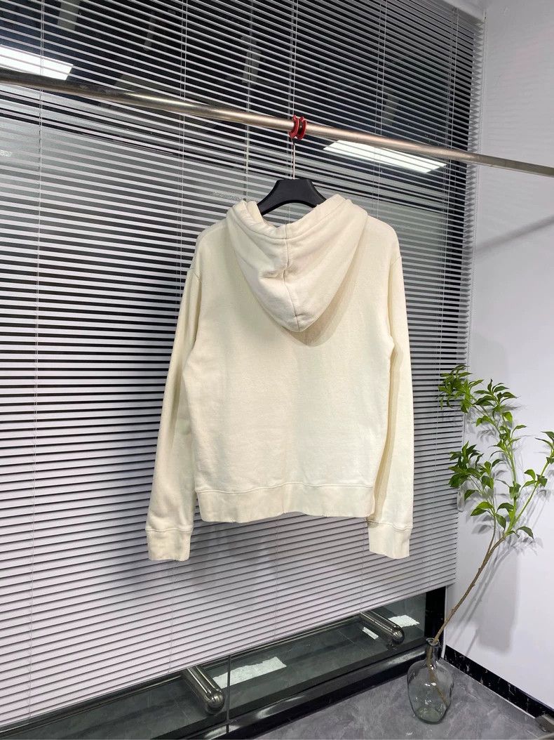 Gucci Gucci Distressed Hoodie with Double G Logo - dmc Size US M / EU 48-50 / 2 - 2 Thumbnail