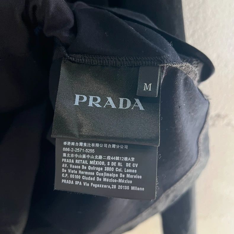 Prada Prada Black Long Sleeve T-Shirt M - dmc Size US M / EU 48-50 / 2 - 3 Thumbnail