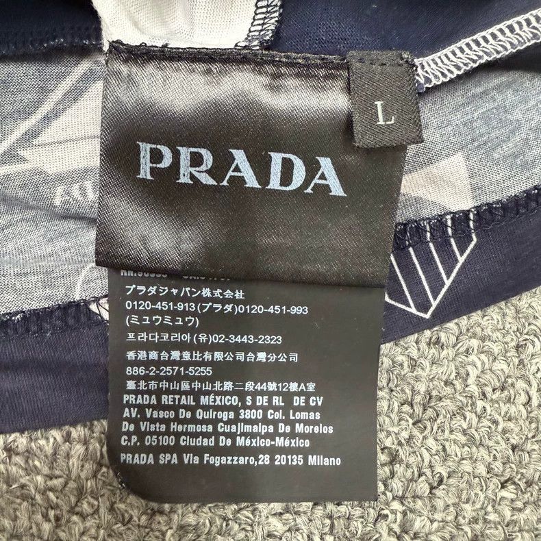 Prada Prada Colorblock Zip Sweatshirt L - dmc Size US L / EU 52-54 / 3 - 4 Thumbnail