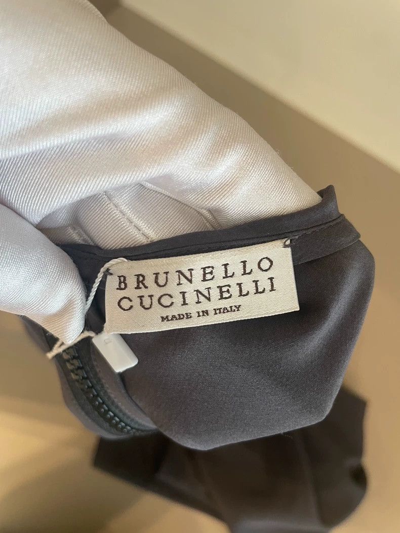 Brunello Cucinelli Brunello Cucinelli Silk Beaded Vest XS - dmc Size US XS / EU 42 / 0 - 6 Thumbnail
