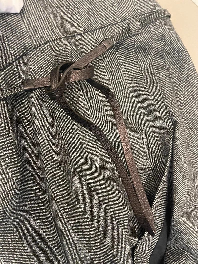 Brunello Cucinelli Brunello Cucinelli Gray Wool Skirt - dmc Size US 31 - 9 Thumbnail