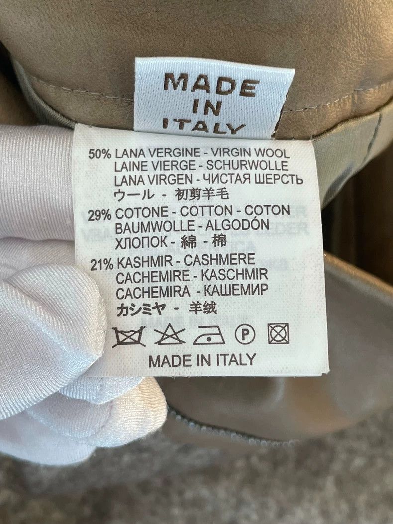 Brunello Cucinelli Brunello Cucinelli Beige Wool Skirt - dmc Size US 36 / EU 52 - 8 Thumbnail