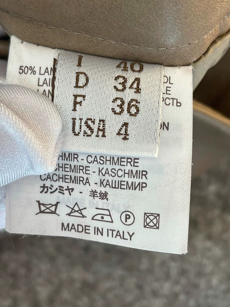 Brunello Cucinelli Brunello Cucinelli Beige Wool Skirt - dmc Size US 36 / EU 52 - 5 Thumbnail