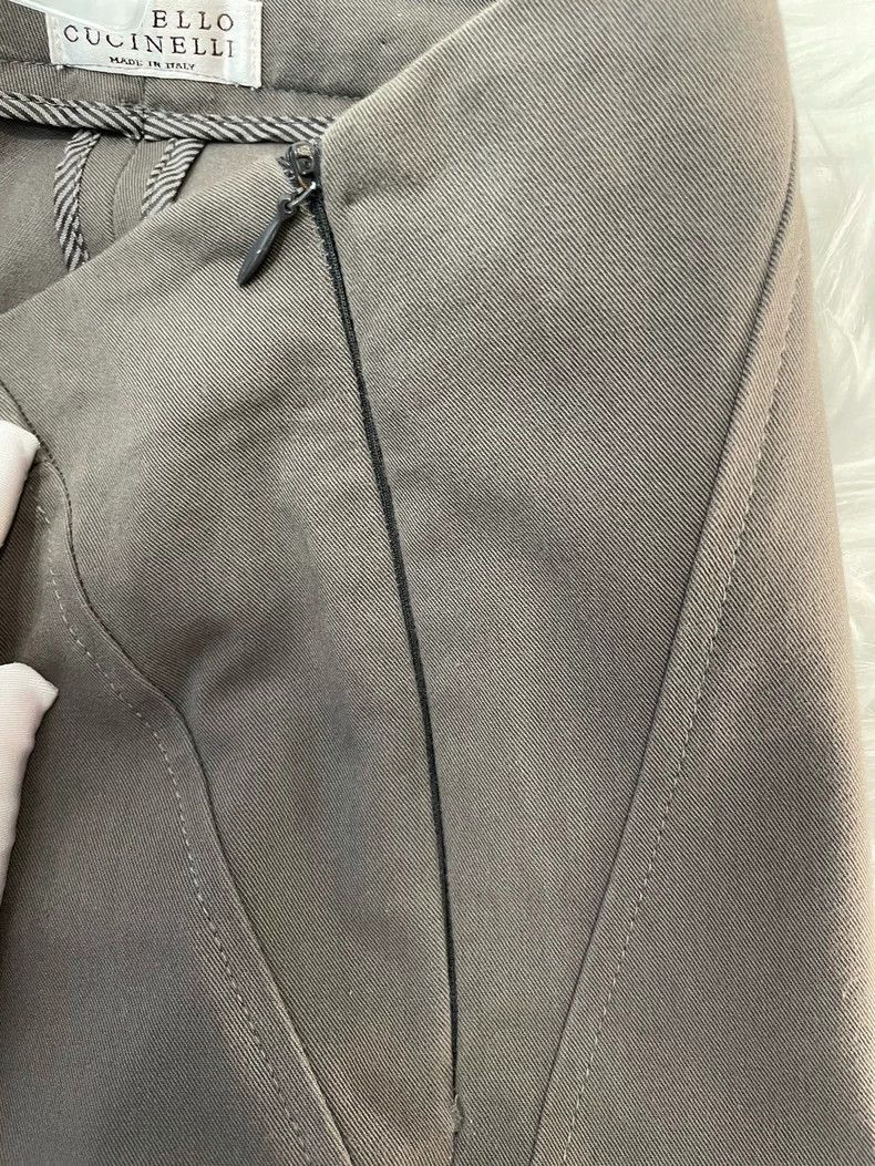 Brunello Cucinelli Brunello Cucinelli Brown Cotton Pants - dmc Size US 34 / EU 50 - 4 Thumbnail