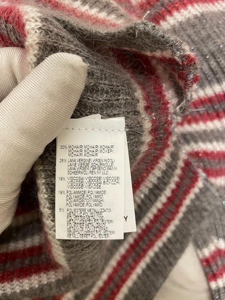 Brunello Cucinelli Brunello Cucinelli Striped Sweater S - dmc Size US S / EU 44-46 / 1 - 9 Thumbnail