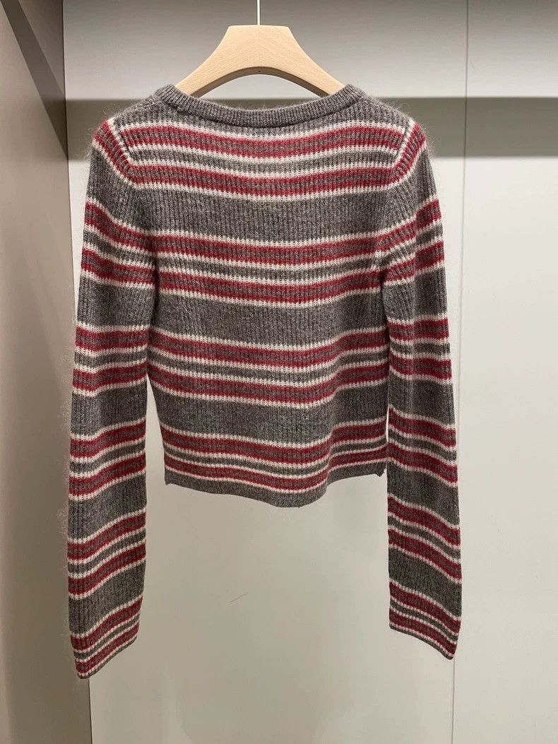 Brunello Cucinelli Brunello Cucinelli Striped Sweater S - dmc Size US S / EU 44-46 / 1 - 2 Thumbnail