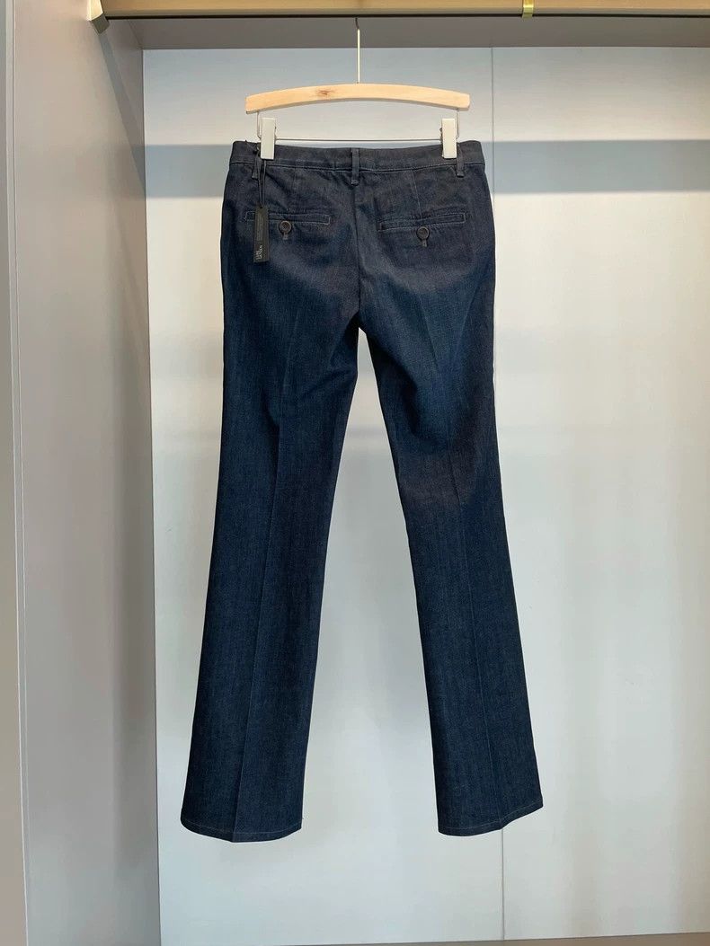 Brunello Cucinelli Brunello Cucinelli Blue Cotton Jeans - dmc Size US 36 / EU 52 - 2 Thumbnail