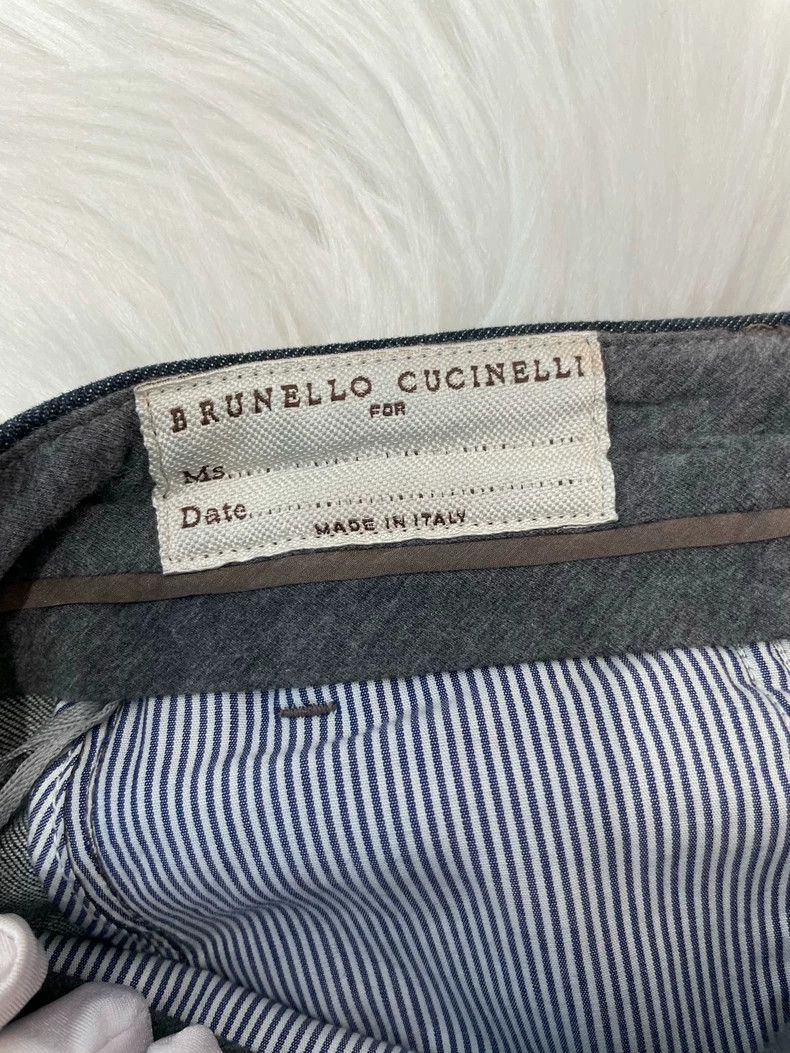 Brunello Cucinelli Brunello Cucinelli Blue Cotton Jeans - dmc Size US 36 / EU 52 - 7 Thumbnail