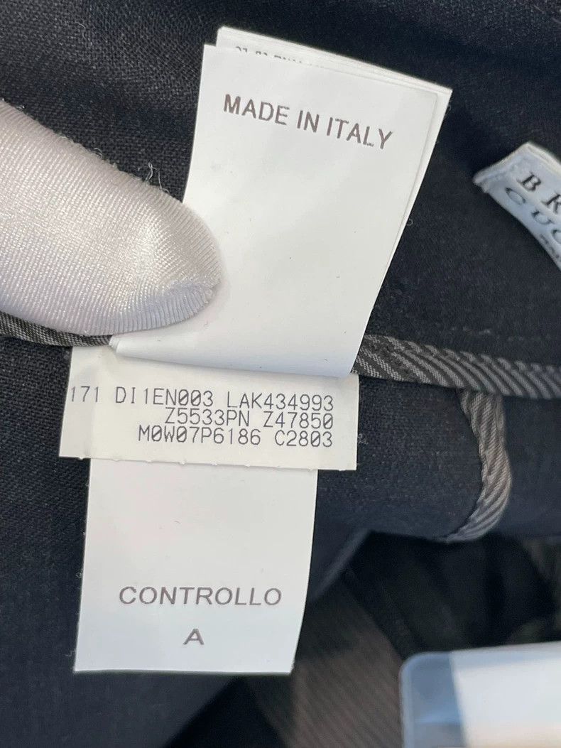 Brunello Cucinelli Brunello Cucinelli Black Wool Trousers - dmc Size US 36 / EU 52 - 8 Thumbnail
