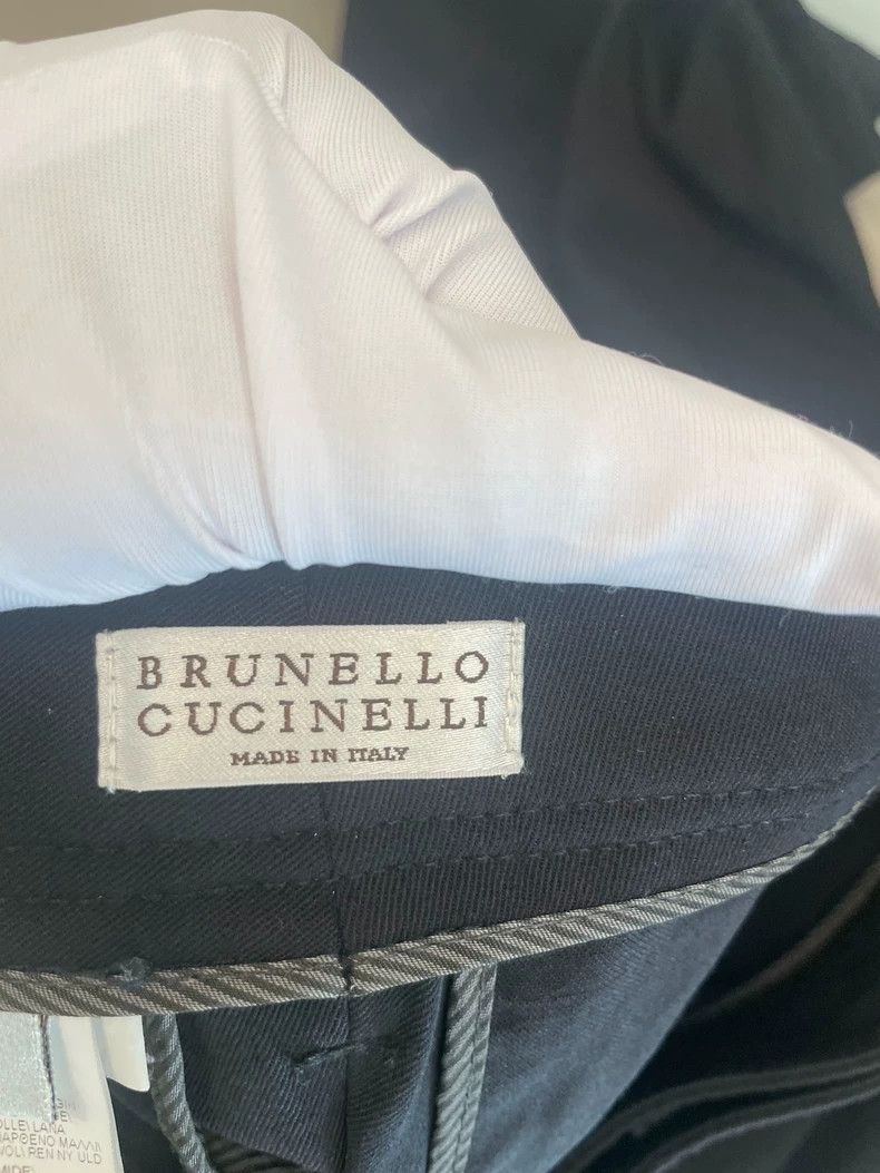Brunello Cucinelli Brunello Cucinelli Beaded Wool Pants 36 - dmc Size US 36 / EU 52 - 3 Thumbnail
