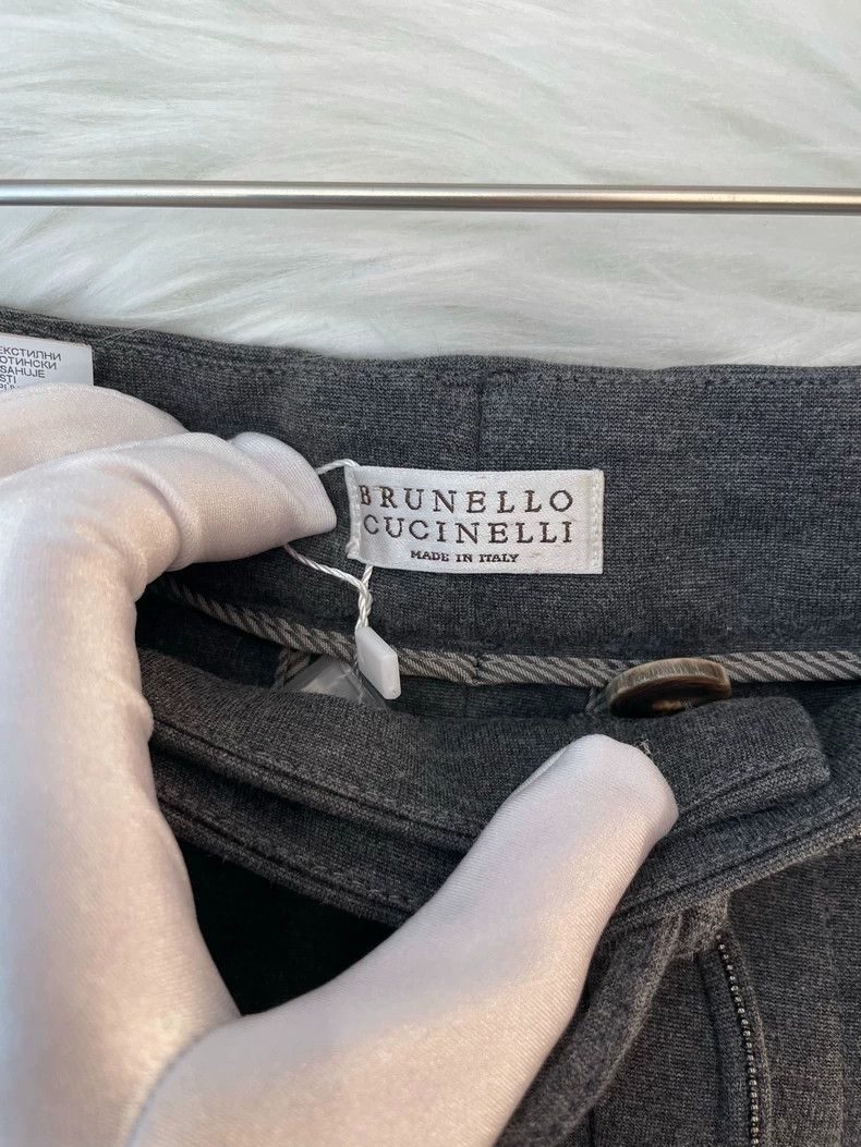 Brunello Cucinelli Brunello Cucinelli Cotton Casual Pants - dmc Size US 38 / EU 54 - 6 Thumbnail