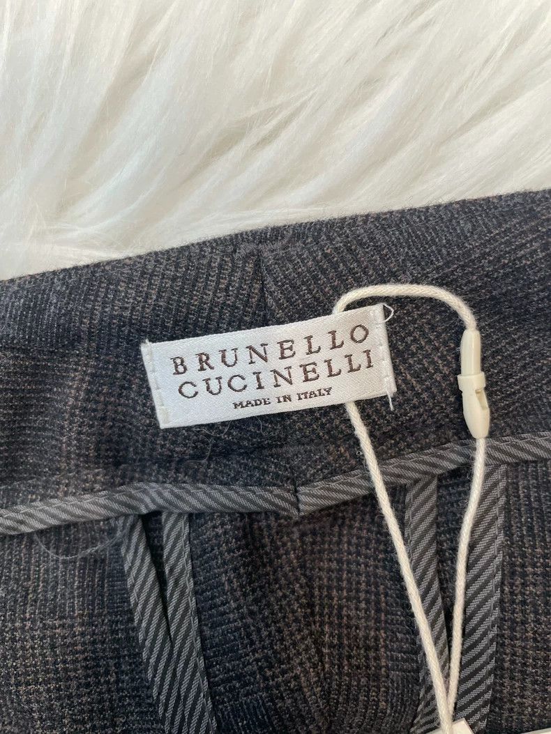 Brunello Cucinelli Brunello Cucinelli Beaded Wool Pants - dmc Size US 34 / EU 50 - 5 Thumbnail