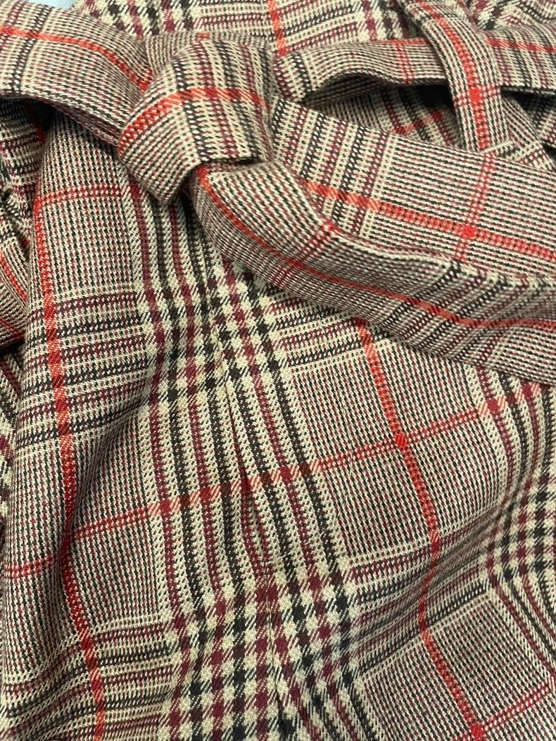 Brunello Cucinelli Brunello Cucinelli Plaid Wool Trousers - dmc Size US 34 / EU 50 - 9 Thumbnail