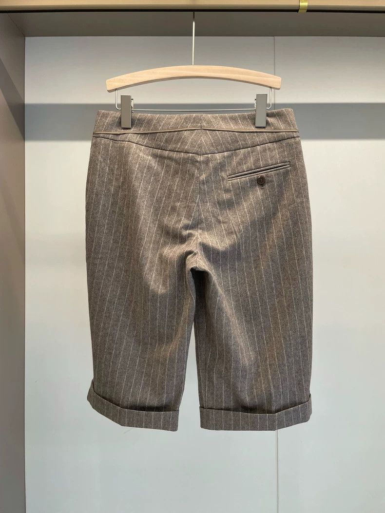 Brunello Cucinelli Brunello Cucinelli Wool Casual Shorts - dmc Size US 38 / EU 54 - 2 Thumbnail