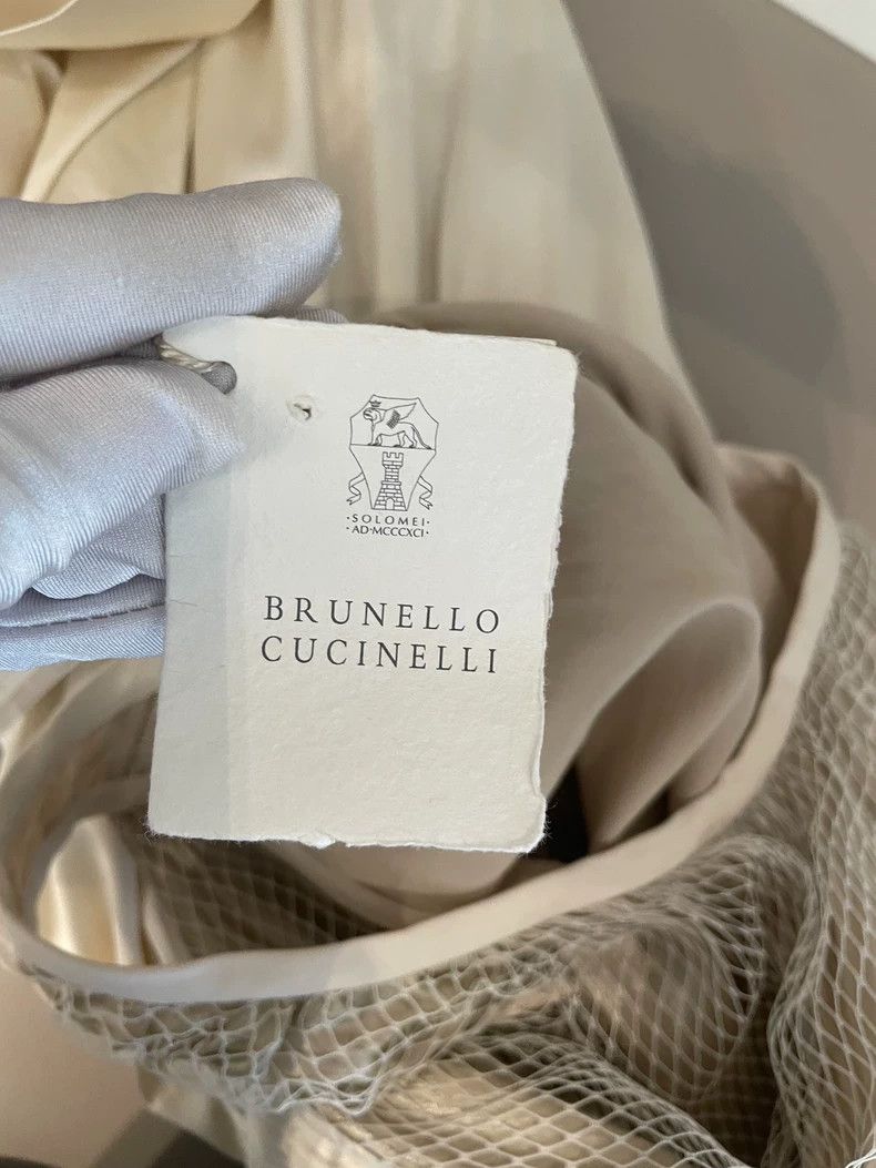 Brunello Cucinelli Brunello Cucinelli Nylon Dress M - dmc Size US M / EU 48-50 / 2 - 5 Thumbnail