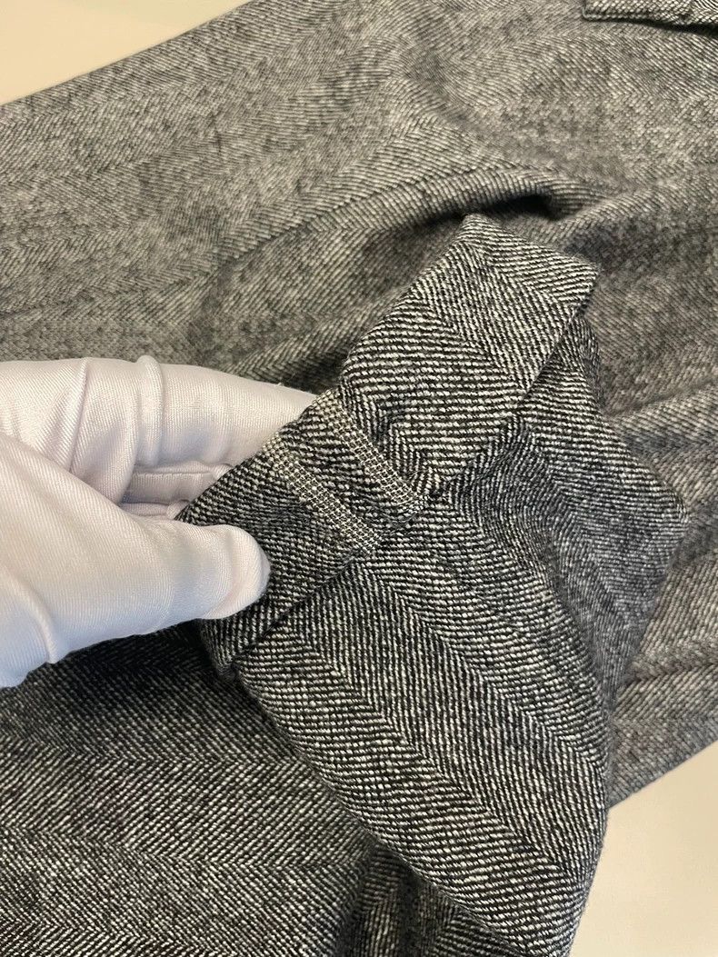 Brunello Cucinelli Brunello Cucinelli Gray Wool Trousers F34 - dmc Size US 34 / EU 50 - 7 Thumbnail