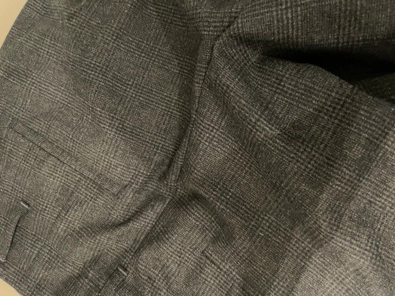 Brunello Cucinelli Brunello Cucinelli Black Wool Wide-Leg Pants - dmc Size US 38 / EU 54 - 6 Thumbnail